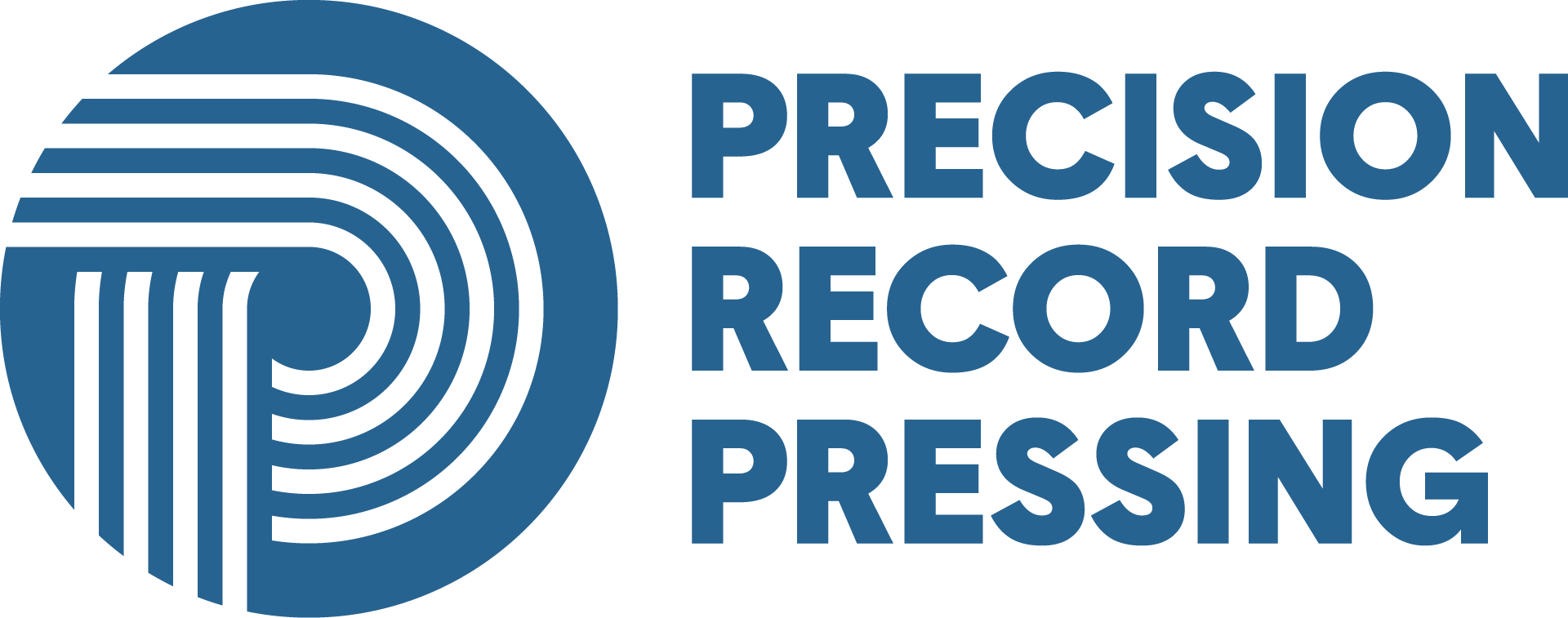 Precision Record Pressing Logo